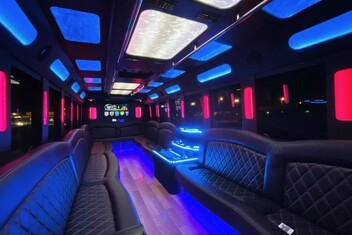 Montgomery Limousine Bus Interior