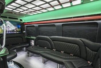 Montgomery Sprinter Party Bus Interior