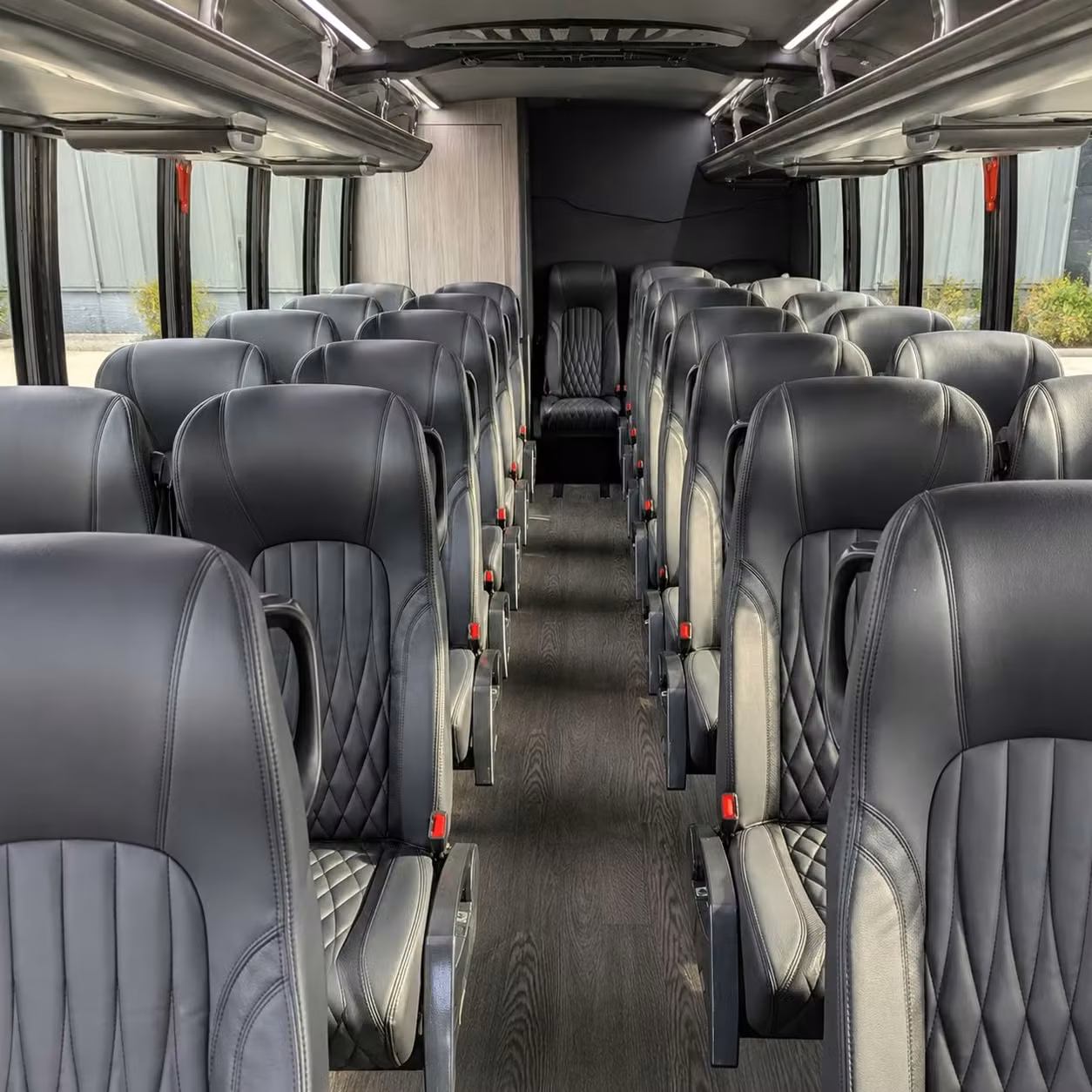 30 passenger minibus interior