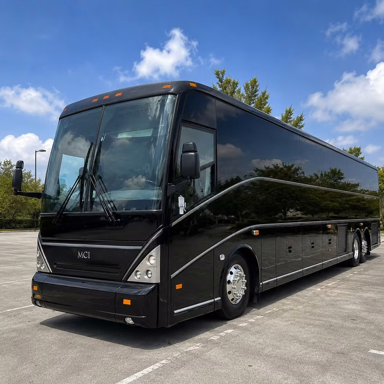 56 passenger charter bus