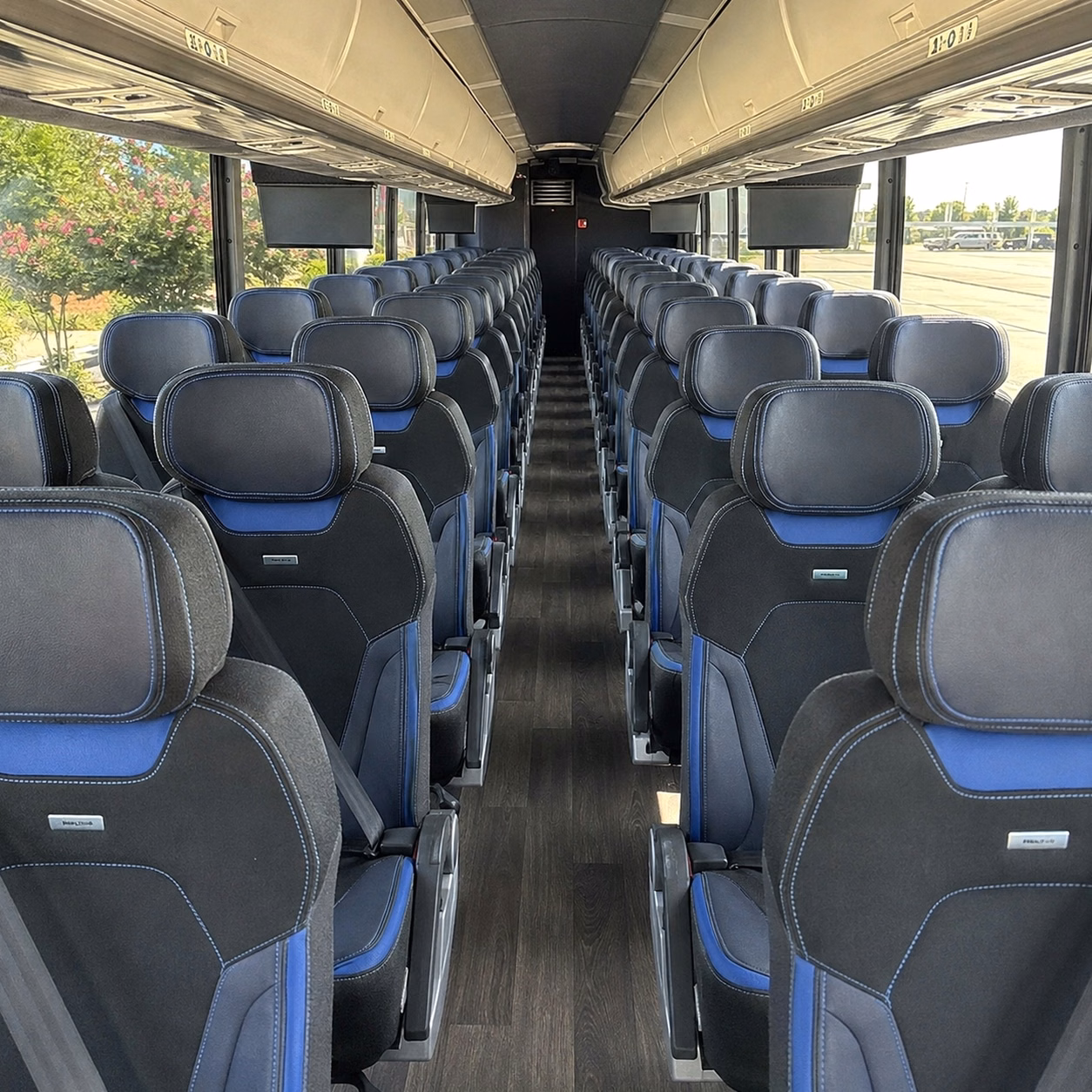 montgomery charter bus interior