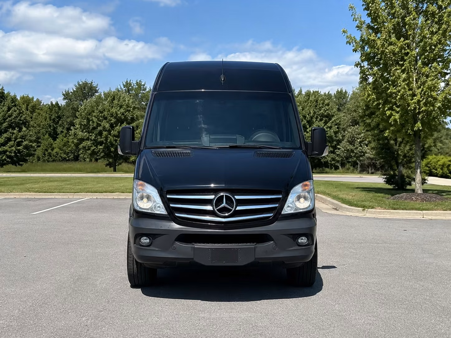 montgomery sprinter van rental with driver