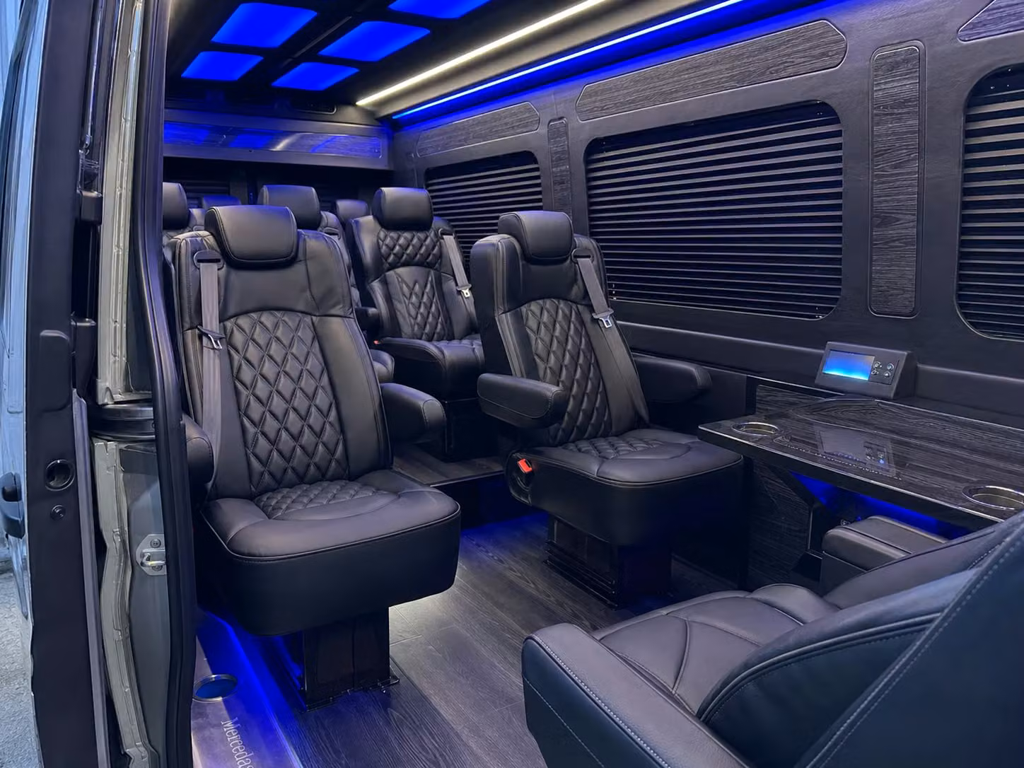 sprinter van transportation for groups and events across montgomery